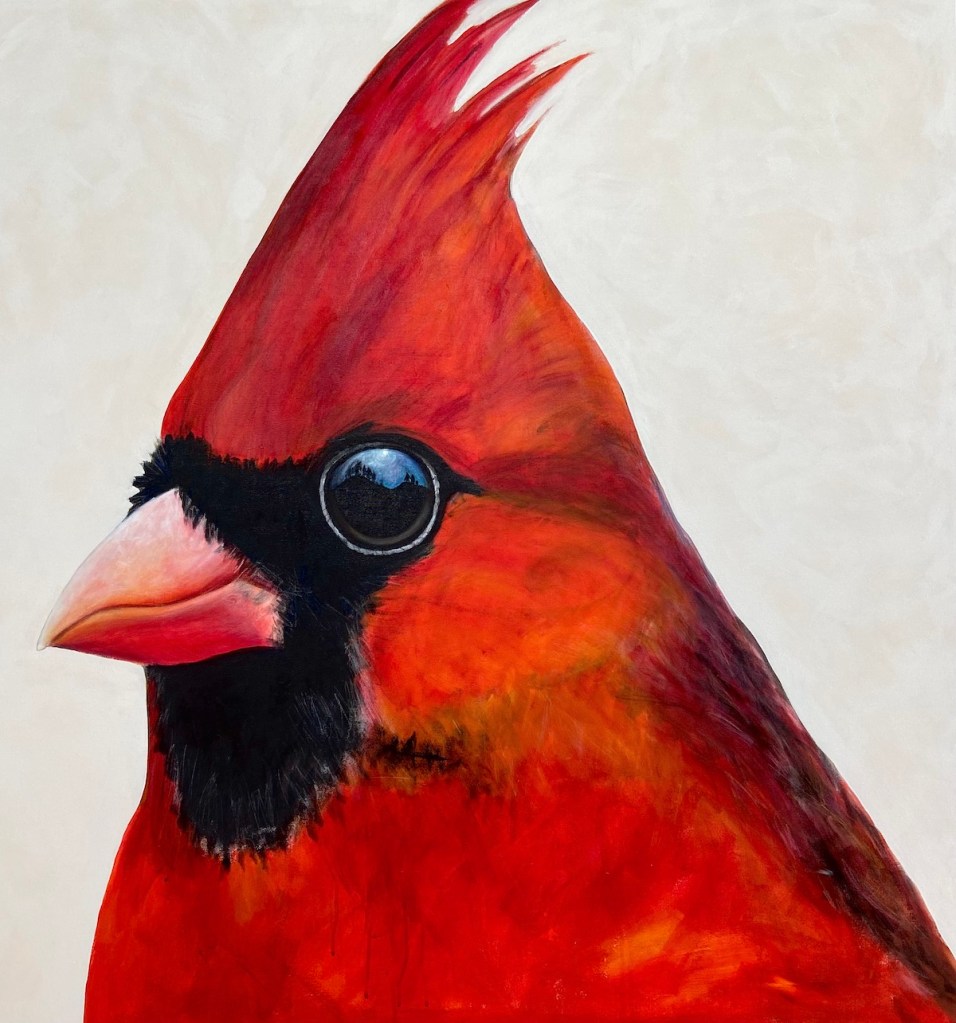 peinture, oiseaux, Îles de la Madeleine, zanimo, exposition, gourmande de nature, galerie, art, bird, birds, painting, bird painting, contemporary art, canadian artist